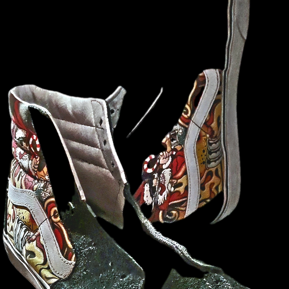 Vans Multicolor High-Top Sneakers